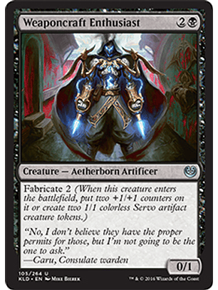 Weaponcraft Enthusiast - KLD