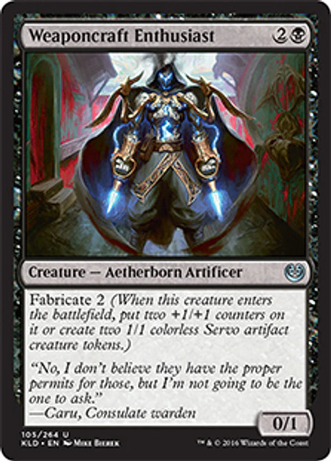 Weaponcraft Enthusiast - KLD