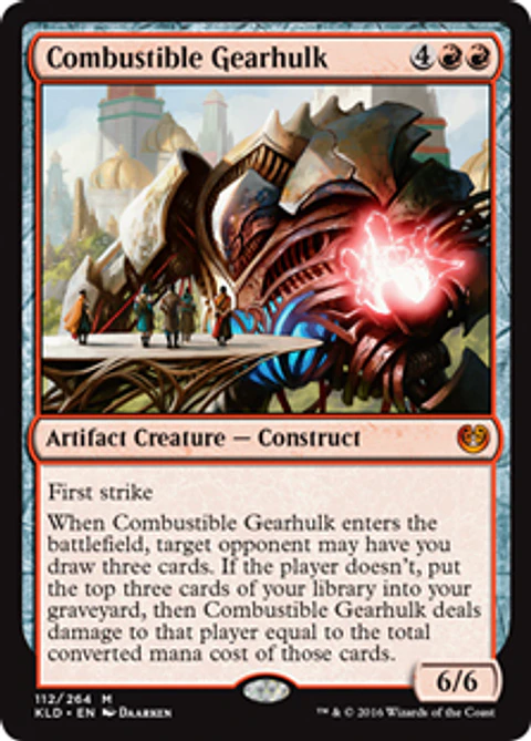 Combustible Gearhulk - KLD