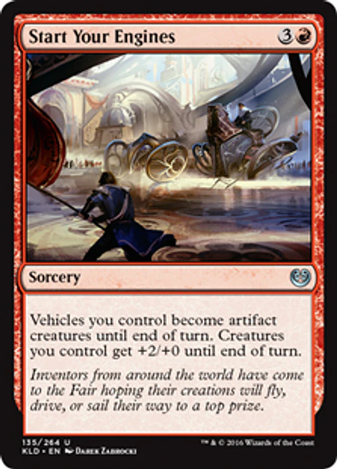 Start your Engines - KLD