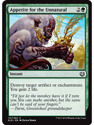 Appetite for the Unnatural - KLD - C