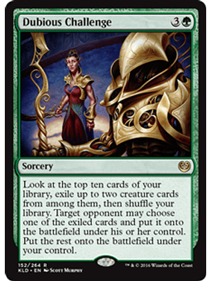 Dubious Challenge - KLD