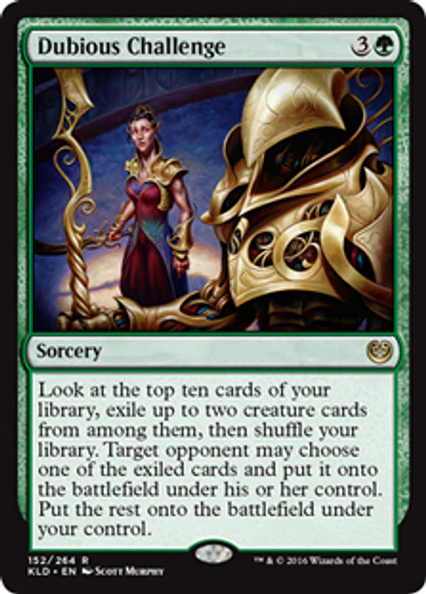 Dubious Challenge - KLD