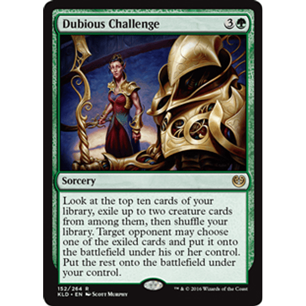 Dubious Challenge - KLD