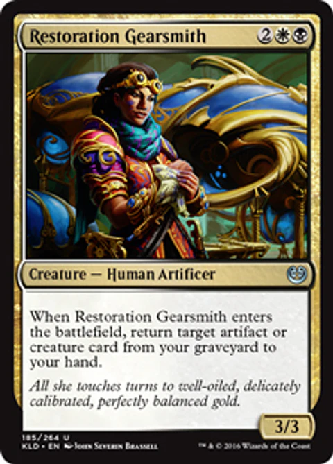 Restoration Gearsmith - KLD