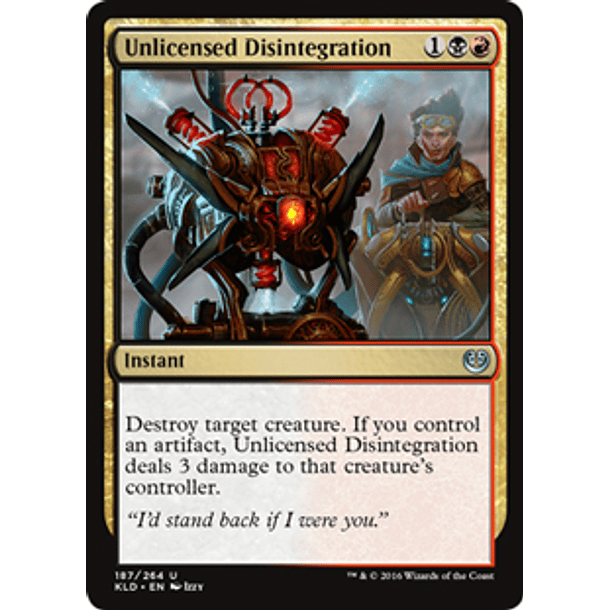 Unlicensed Disintegration - KLD