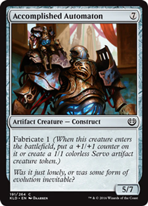 Accomplished Automaton - KLD- C