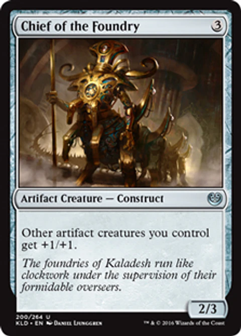 Chief of the Foundry - KLD - U 