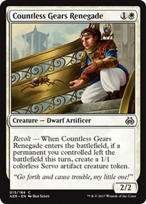 Countless gears Renegade - AER