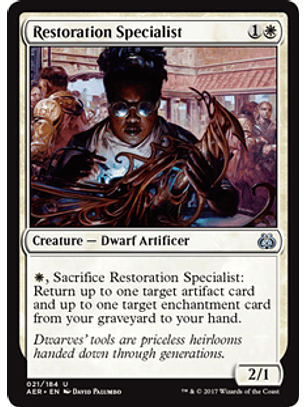 Restoration Specialist - AER
