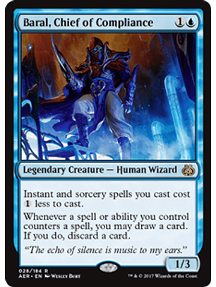 Baral, Chief of Compliance - AER