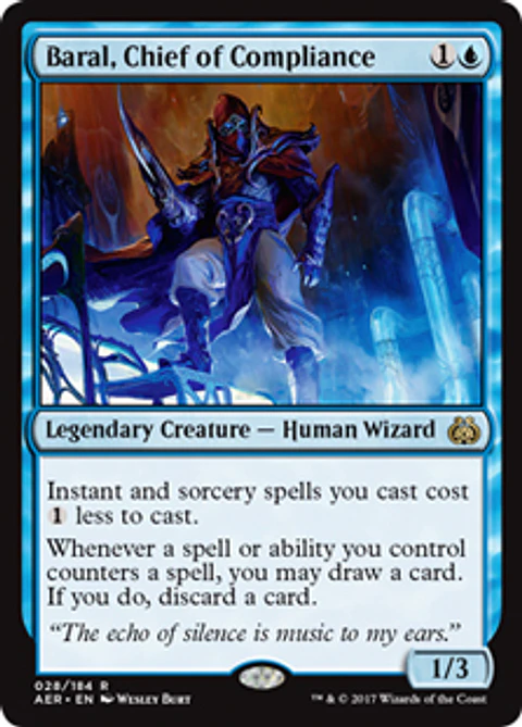 Baral, Chief of Compliance - AER