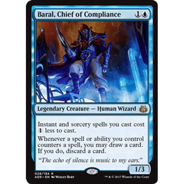 Baral, Chief of Compliance - AER