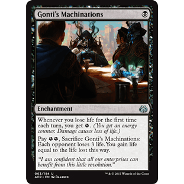Gonti's Machinations - AER