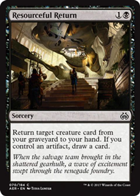 Resourceful Return - AER - C