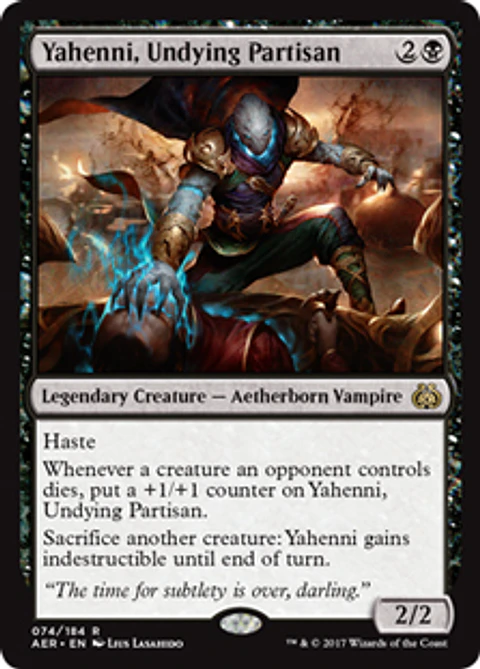 Yahenni, Undying Partisan 