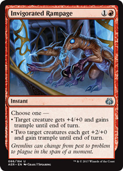 Invigorated Rampage - AER