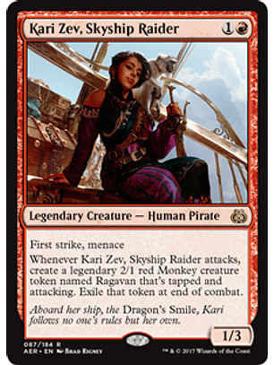 Kari Zev, Skyship Raider - AER - R
