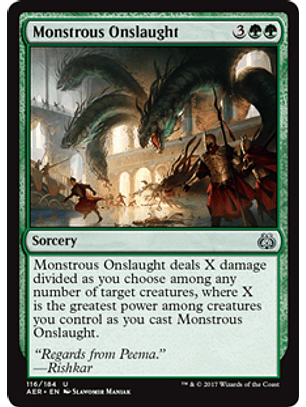 Mosntrous Onslaught - AER