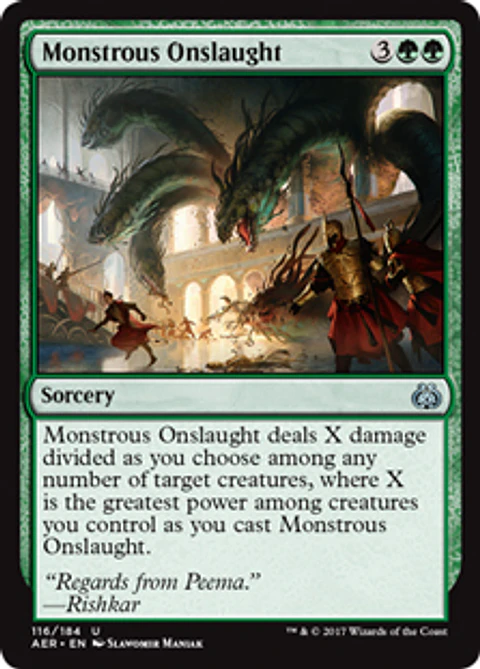 Mosntrous Onslaught - AER