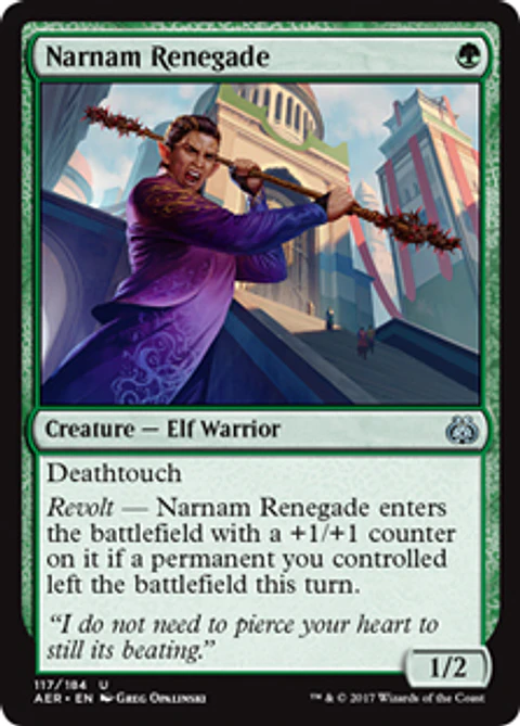 Narnam Renegade - AER
