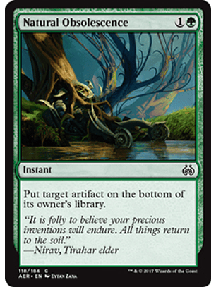 Natural Obsolenscence - AER