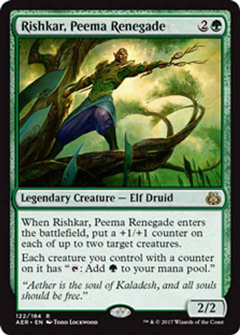 Rishkar, Peema Renegade - AER