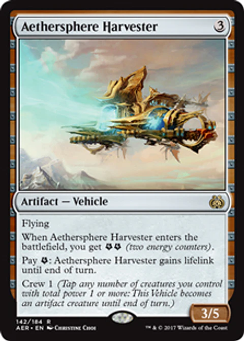 Aethersphere Harvester - AER