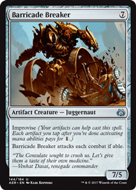 Barricade Breaker - AER