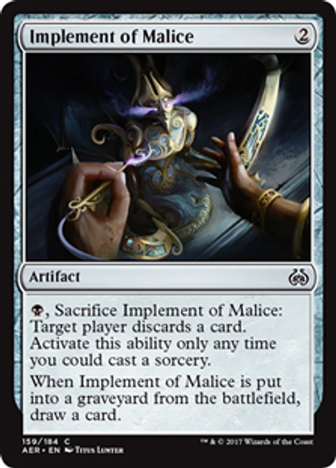 Implement of Malice - AER