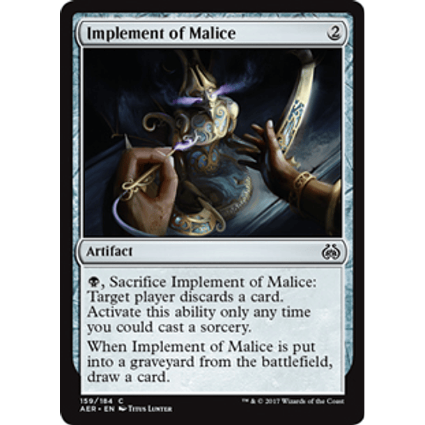 Implement of Malice - AER