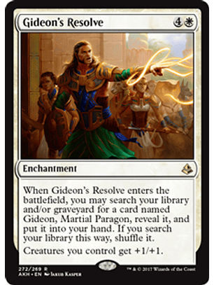 Gideon's Resolve - AKH