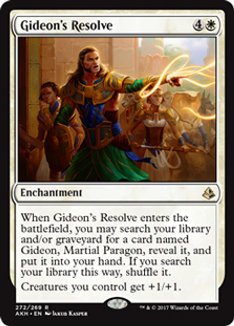 Gideon's Resolve - AKH