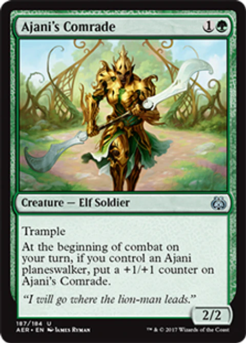 Ajani's Comrade - AER