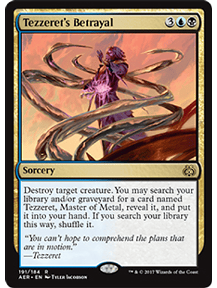 Tezzeret's Betrayal - AER