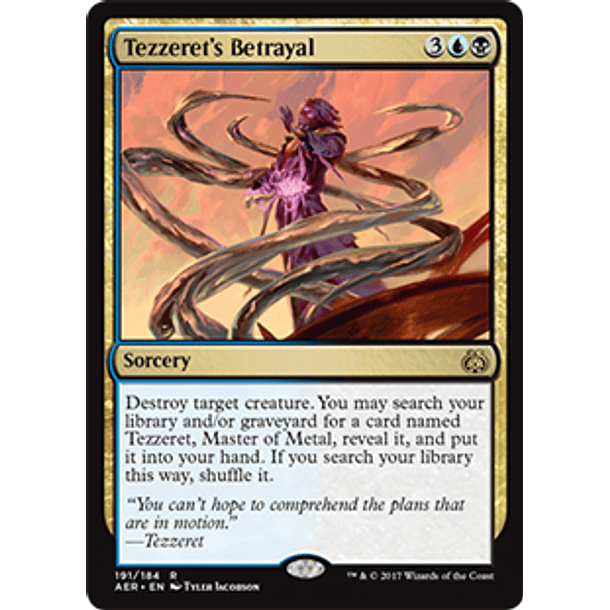 Tezzeret's Betrayal - AER