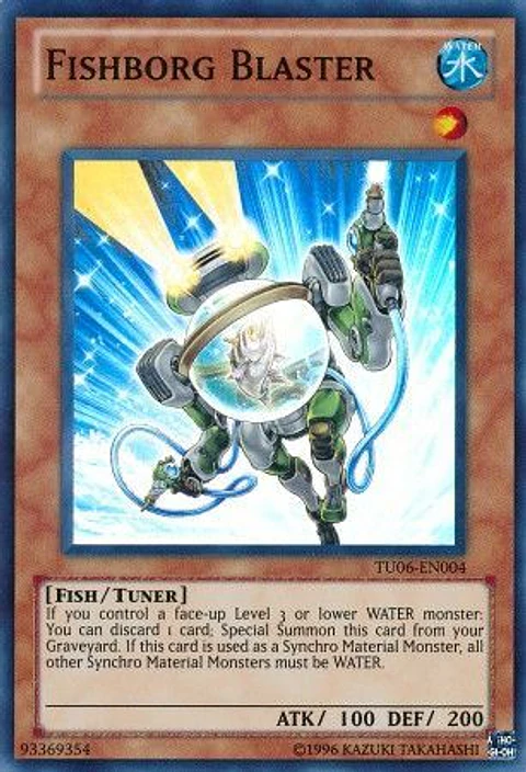 Fishborg Blaster - TU06-EN004 - Super Rare