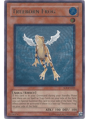 Ultimate Rare - Treeborn Frog - SOI-EN025 (dañada)