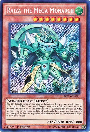 Raiza the Mega Monarch - DUEA-EN041 - Secret Rare 1