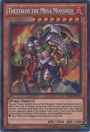 Thestalos the Mega Monarch - PRIO-EN035 - Secret Rare 1