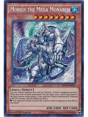 Mobius the Mega Monarch - MP14-EN217 - Secret Rare 
