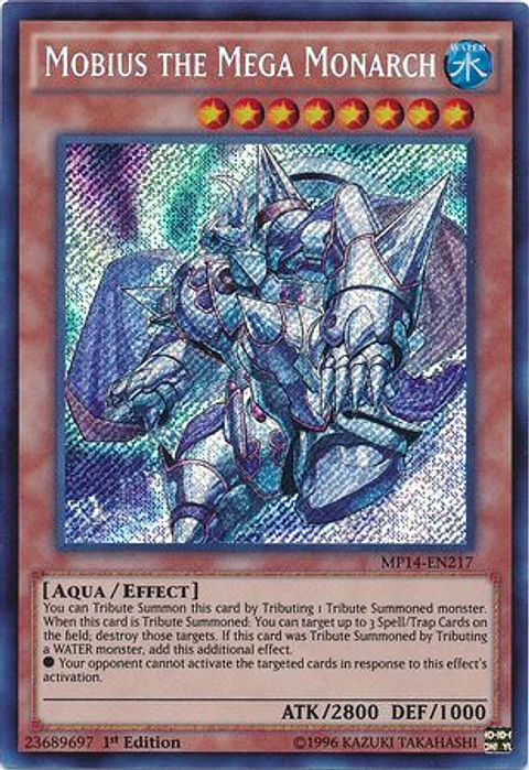 Mobius the Mega Monarch - MP14-EN217 - Secret Rare 