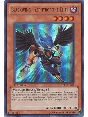 Blackwing - Zephyros the Elite - DP11-EN012 - Ultra Rare