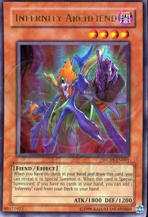 Infernity Archfiend - WC09-EN001 - Ultra Rare