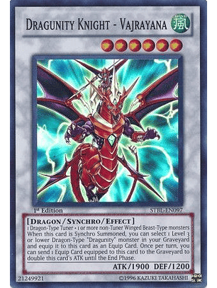 Dragunity Knight - Vajrayana - STBL-EN097 - Super Rare