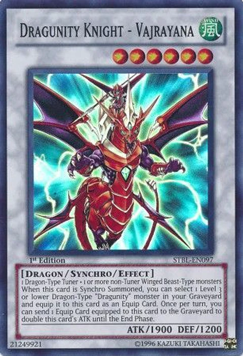 Dragunity Knight - Vajrayana - STBL-EN097 - Super Rare