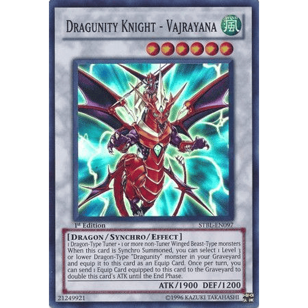 Dragunity Knight - Vajrayana - STBL-EN097 - Super Rare
