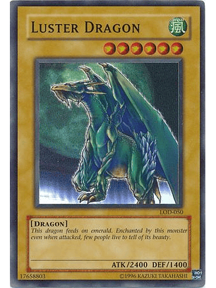 Luster Dragon - LOD-050 - Super Rare (dañado)