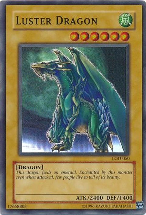 Luster Dragon - LOD-050 - Super Rare (dañado)