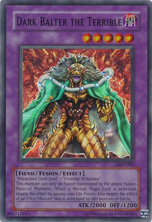 Dark Balter the Terrible - LOD-002 - Super Rare 1